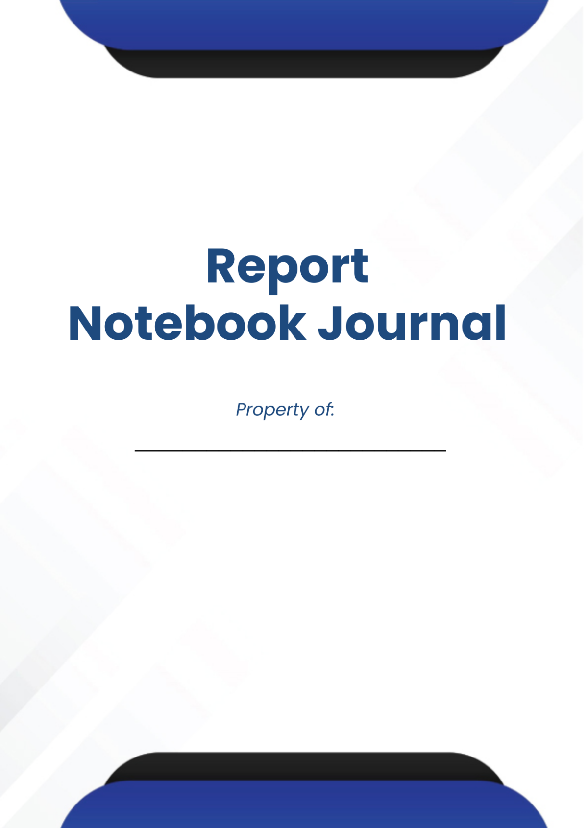 Report Notebook Journals