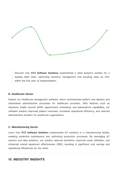 Free Software Company White Paper Template to Edit Online