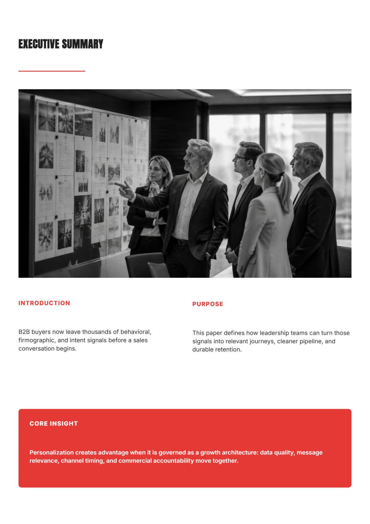 Free Company Marketing White Paper Template to Edit Online