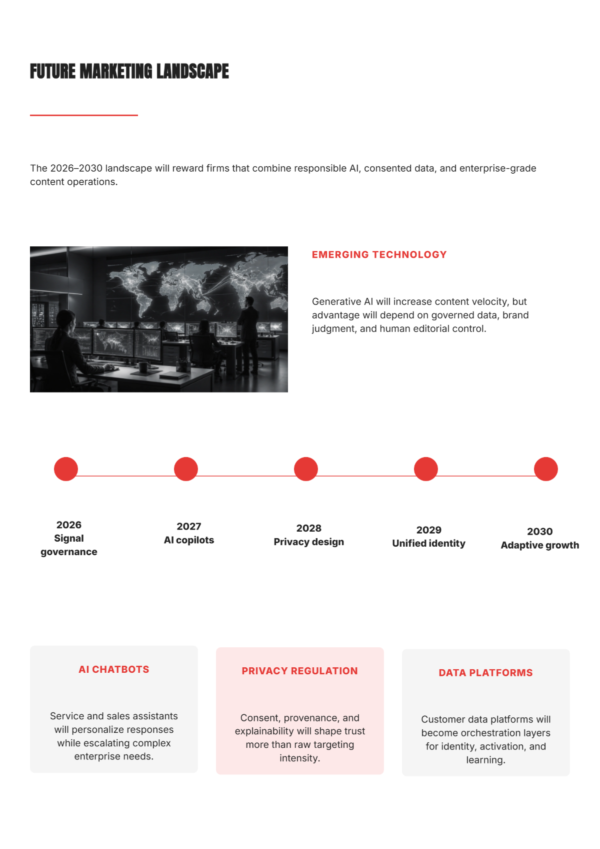 Free Company Marketing White Paper Template to Edit Online