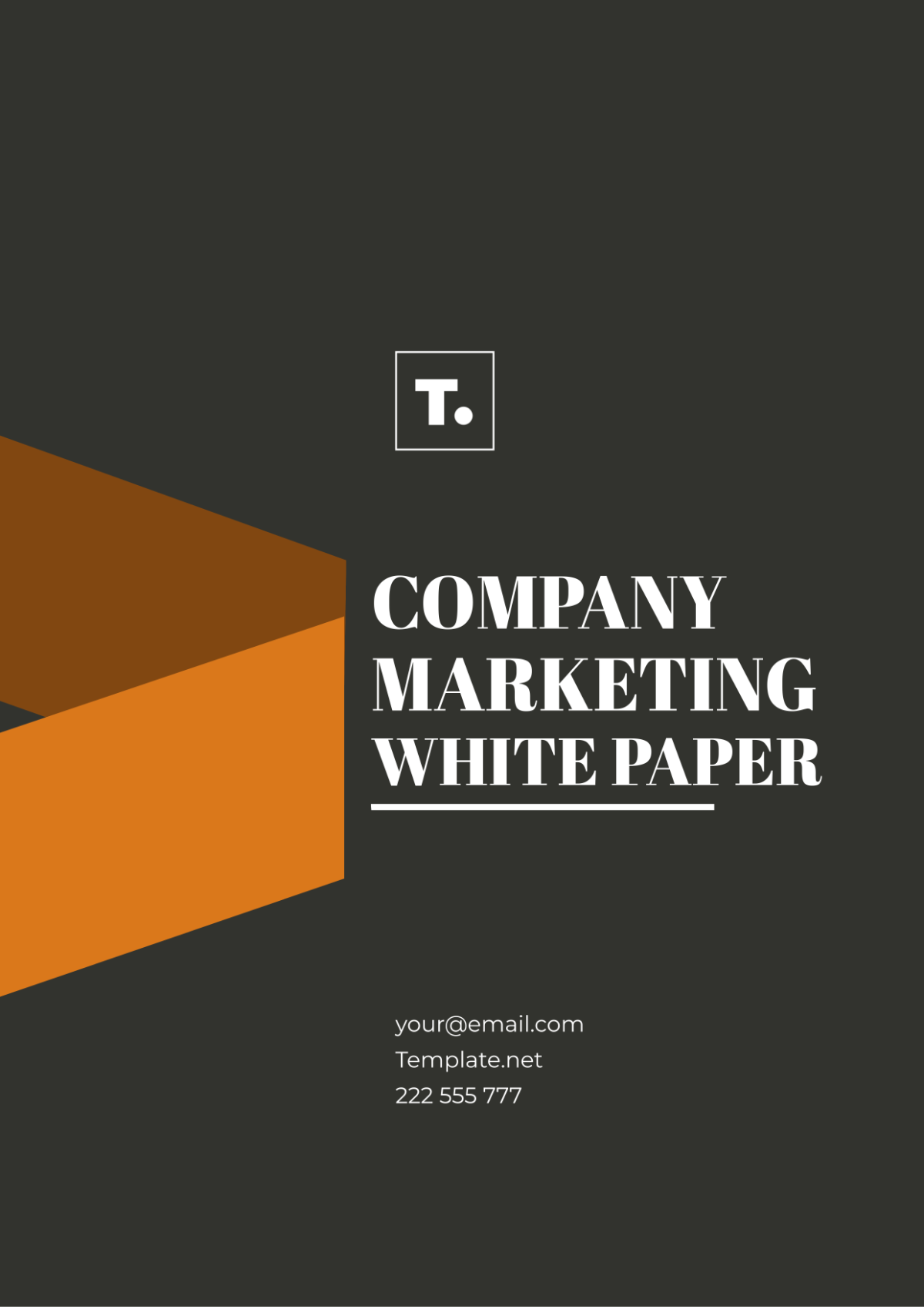 Company Marketing White Paper Template - Edit Online & Download