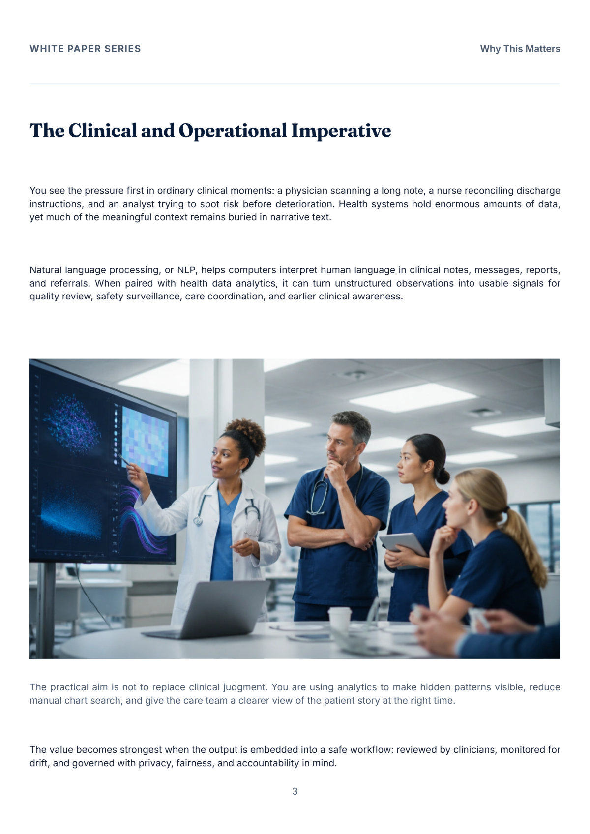 Free Healthcare Innovation White Paper Template to Edit Online
