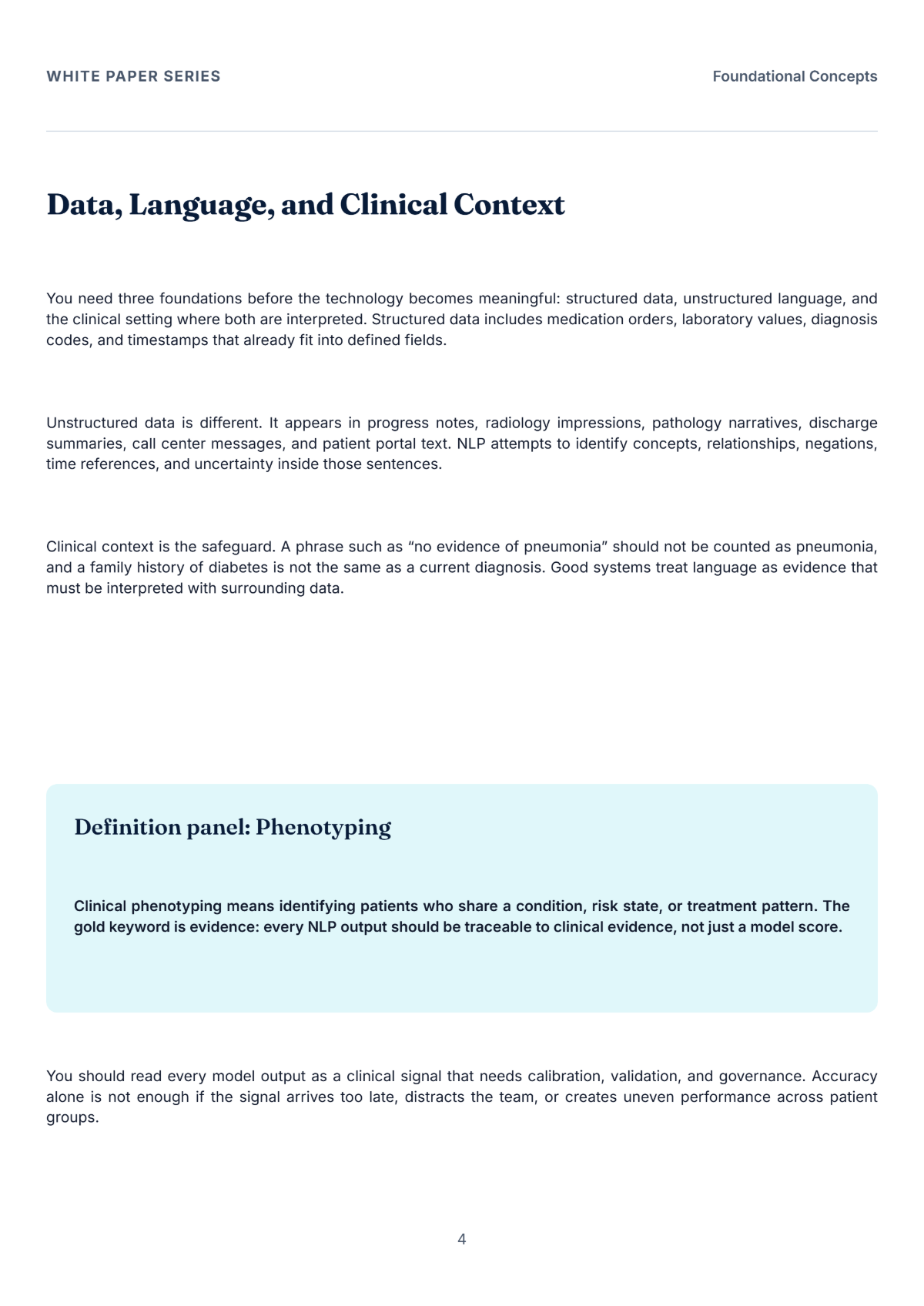 Free Healthcare Innovation White Paper Template to Edit Online