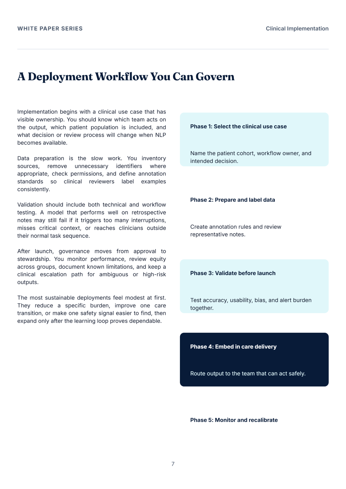 Free Healthcare Innovation White Paper Template to Edit Online