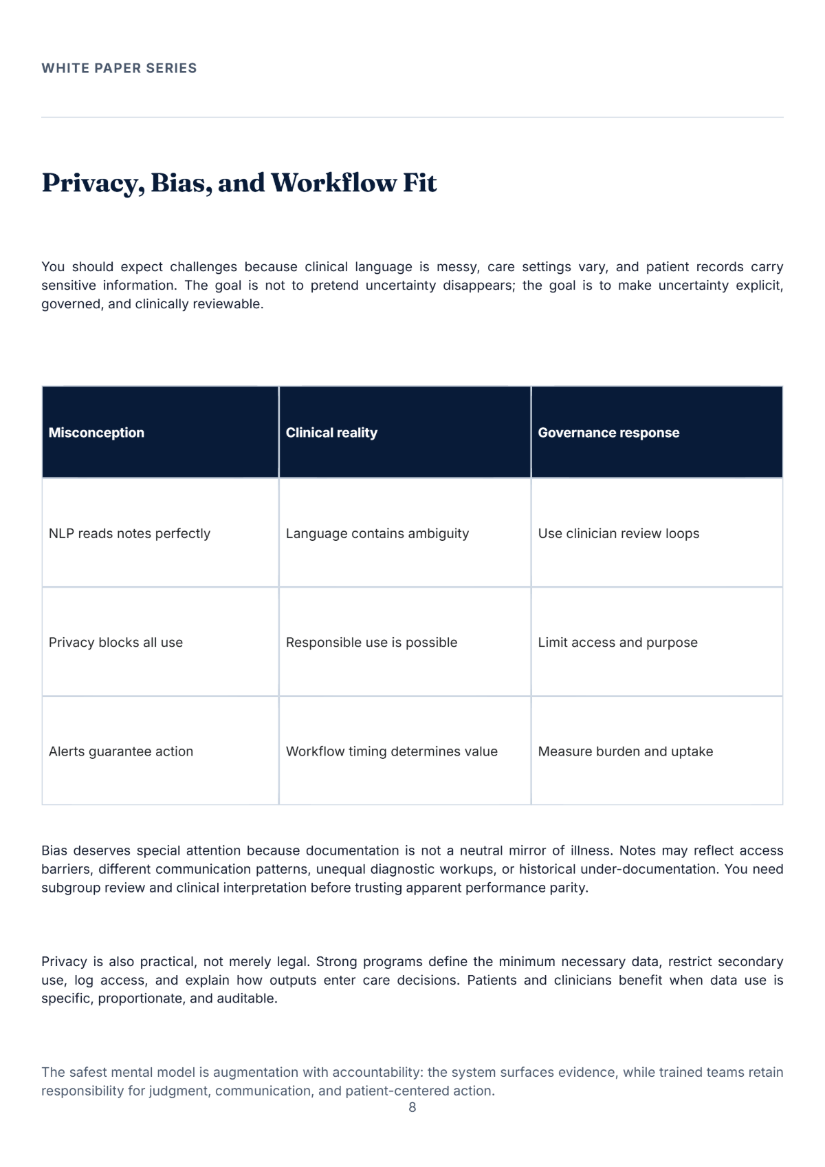 Free Healthcare Innovation White Paper Template to Edit Online