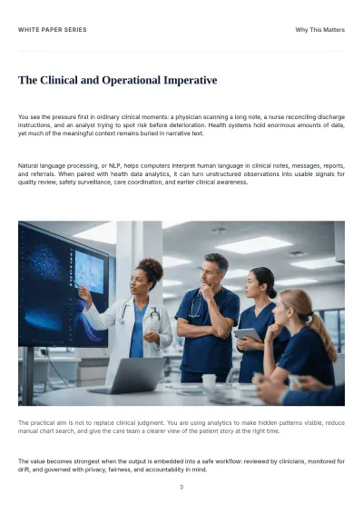 Free Healthcare Innovation White Paper Template to Edit Online