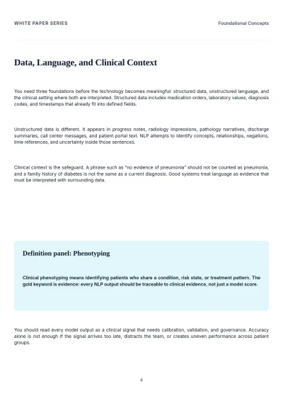 Free Healthcare Innovation White Paper Template to Edit Online