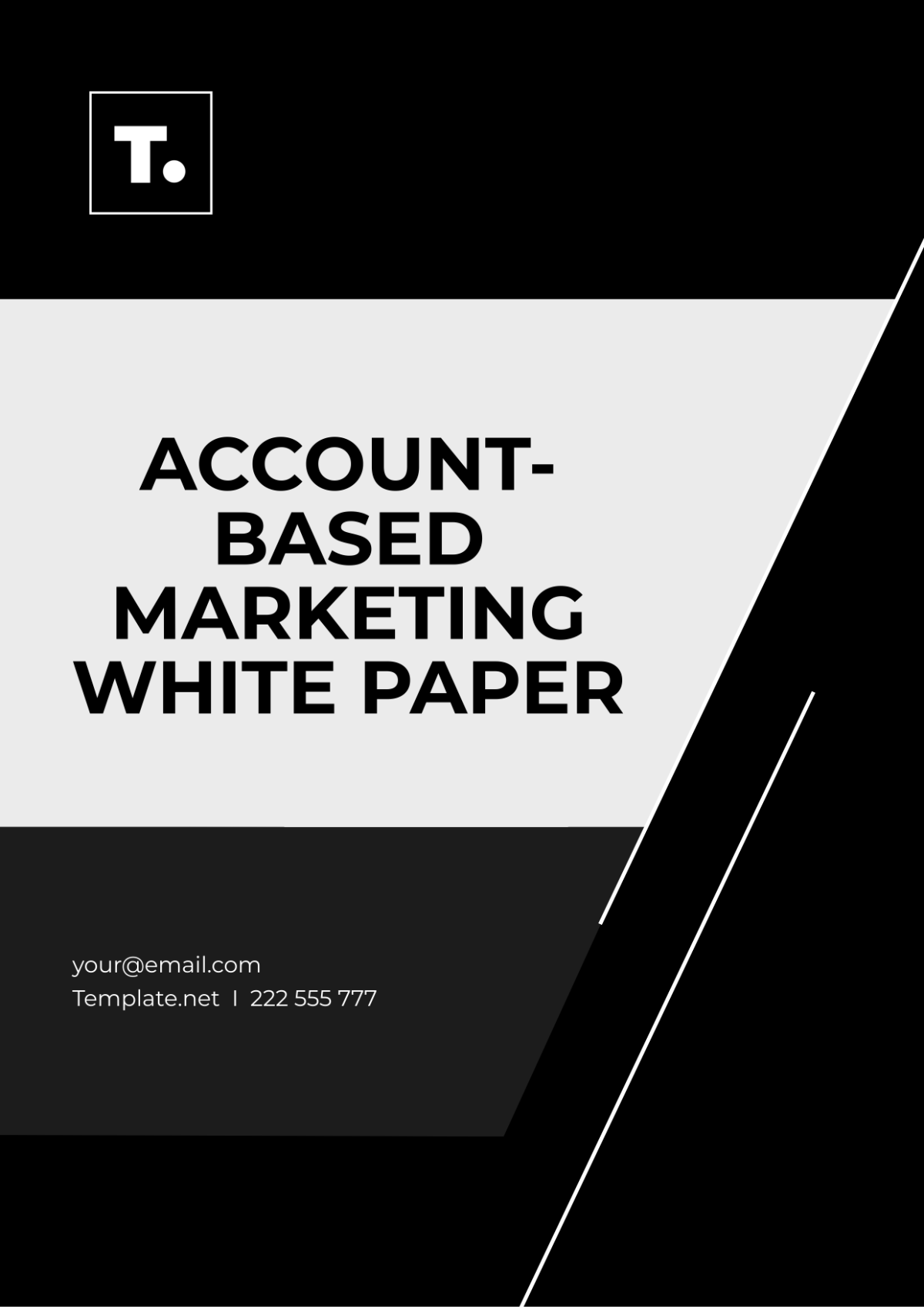 Account Based Marketing White Paper Template