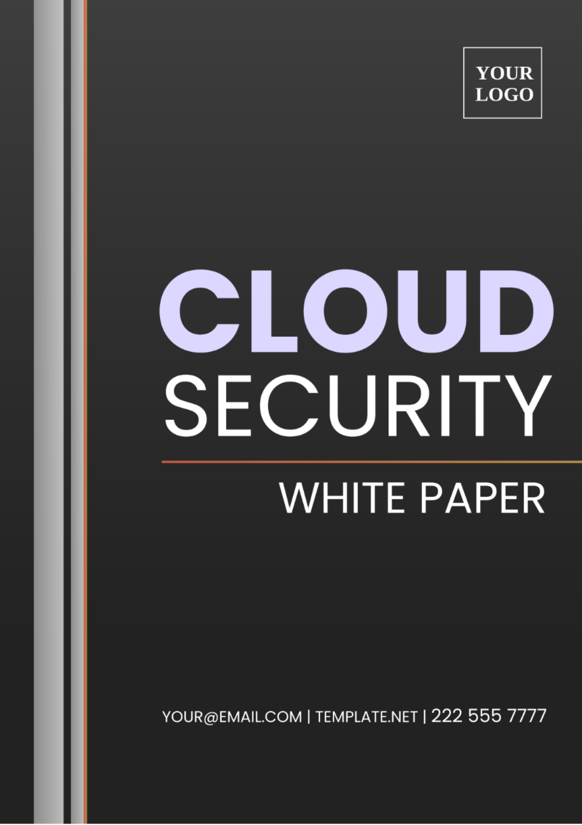 Cloud Security White Paper Template - Edit Online & Download