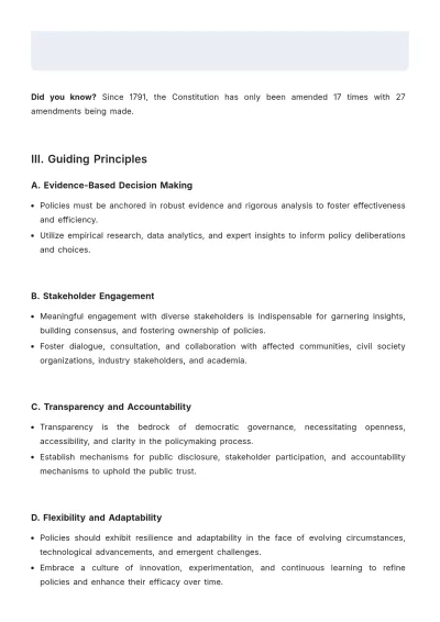 Free Government White Paper Template to Edit Online