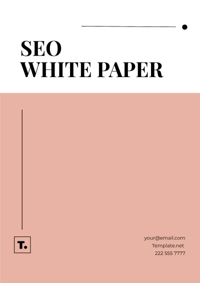 Free SEO White Paper Template to Edit Online