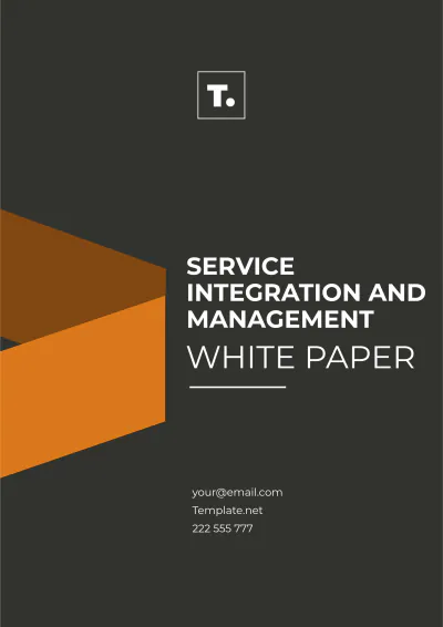 Free Service Integration And Management White Paper Template to Edit Online