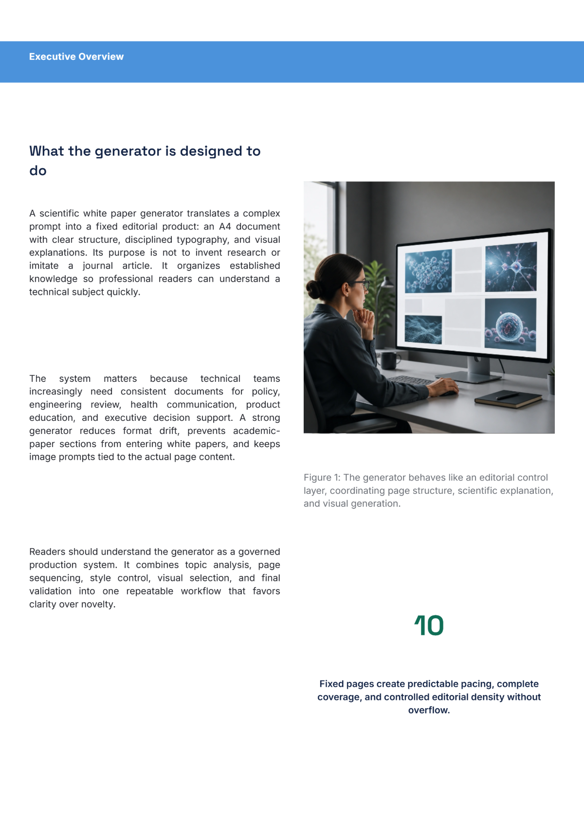 Free Scientific White Paper Template to Edit Online