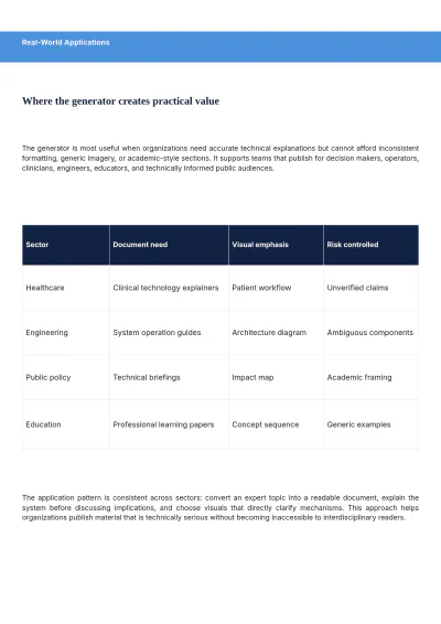 Free Scientific White Paper Template to Edit Online
