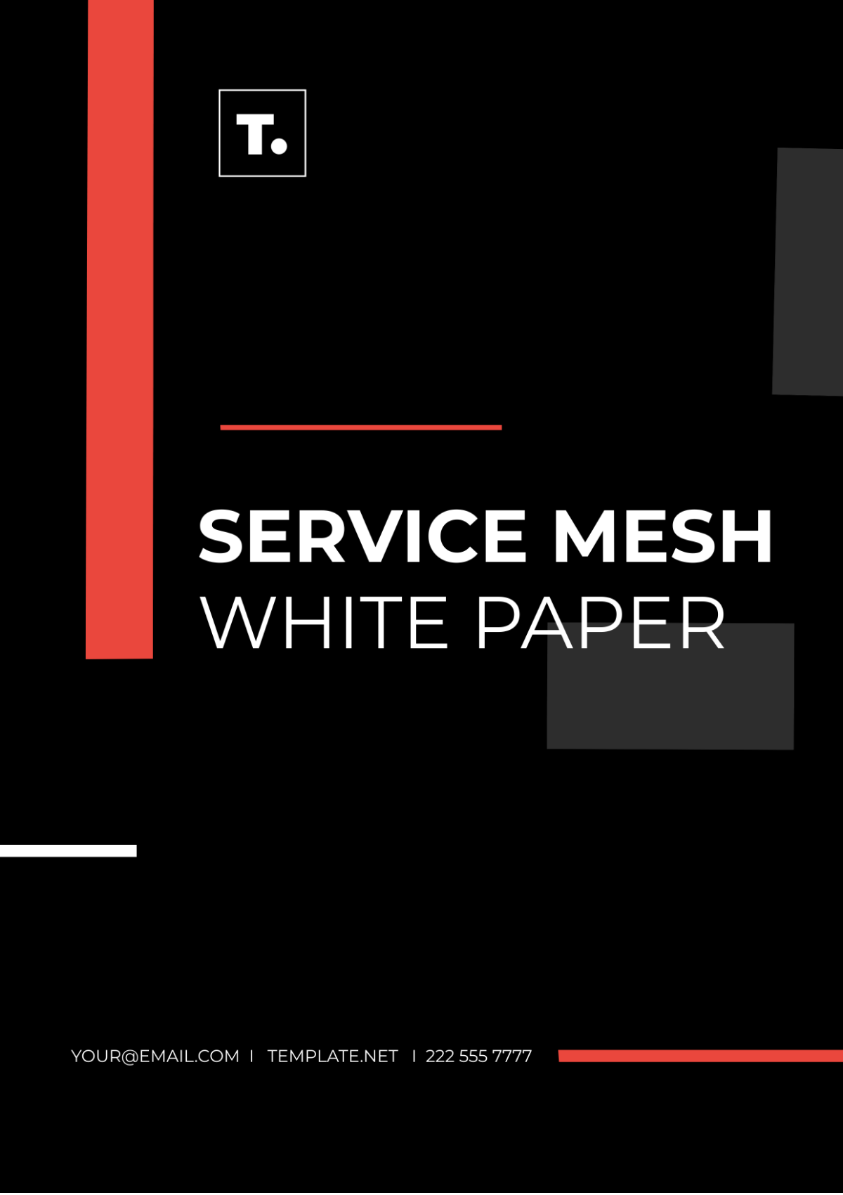 Service Mesh White Paper Template - Edit Online & Download