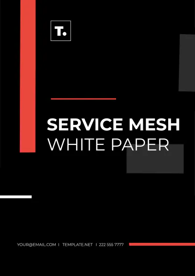 Free Service Mesh White Paper Template to Edit Online