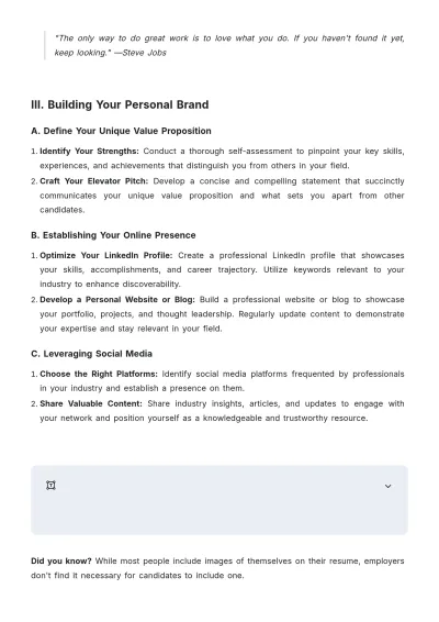 Free Personal Branding White Paper Template to Edit Online