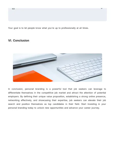 Free Personal Branding White Paper Template to Edit Online
