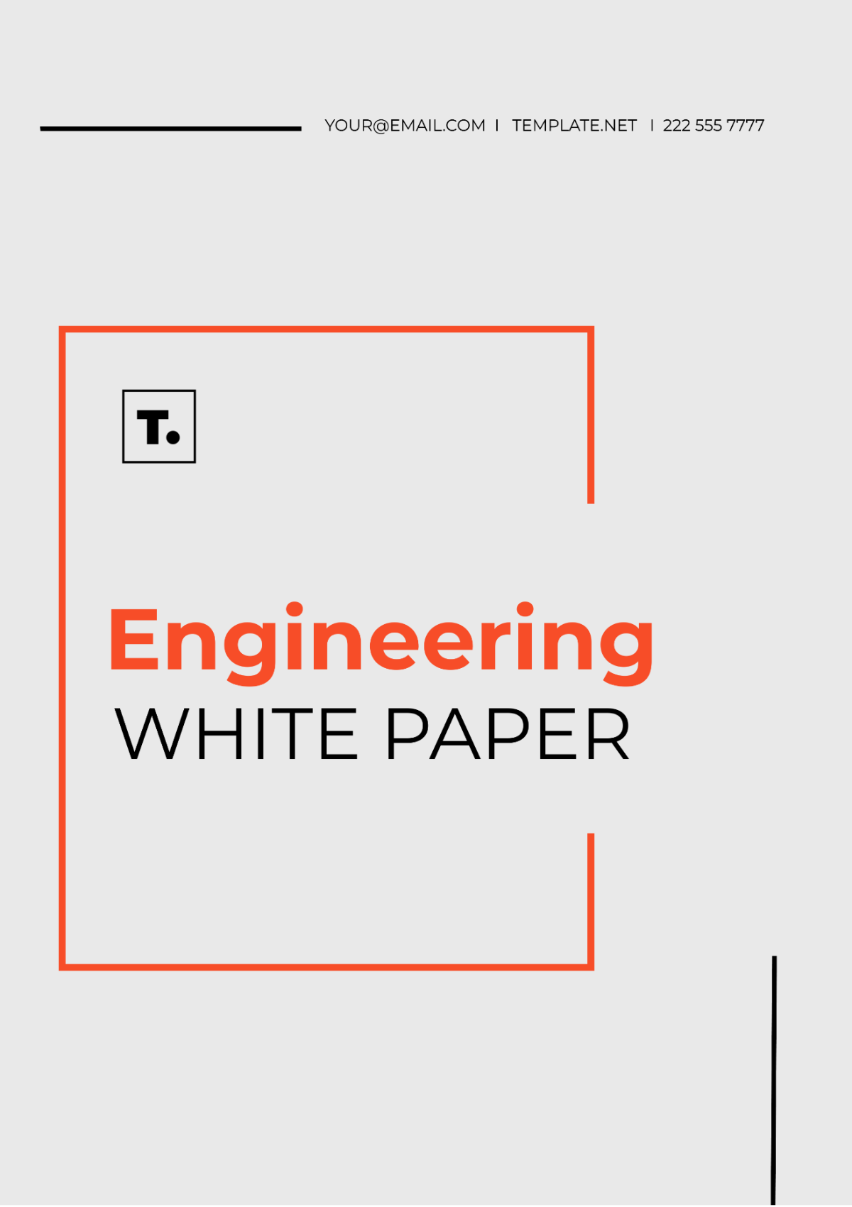 Engineering White Paper Template