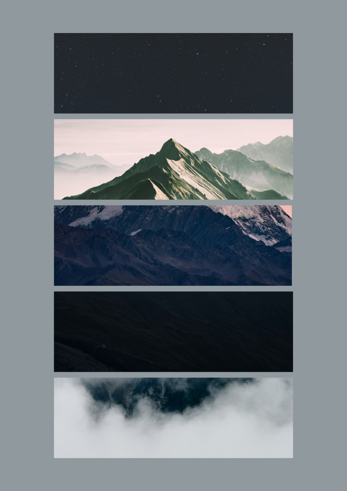 Free 5 Photo Collage Template