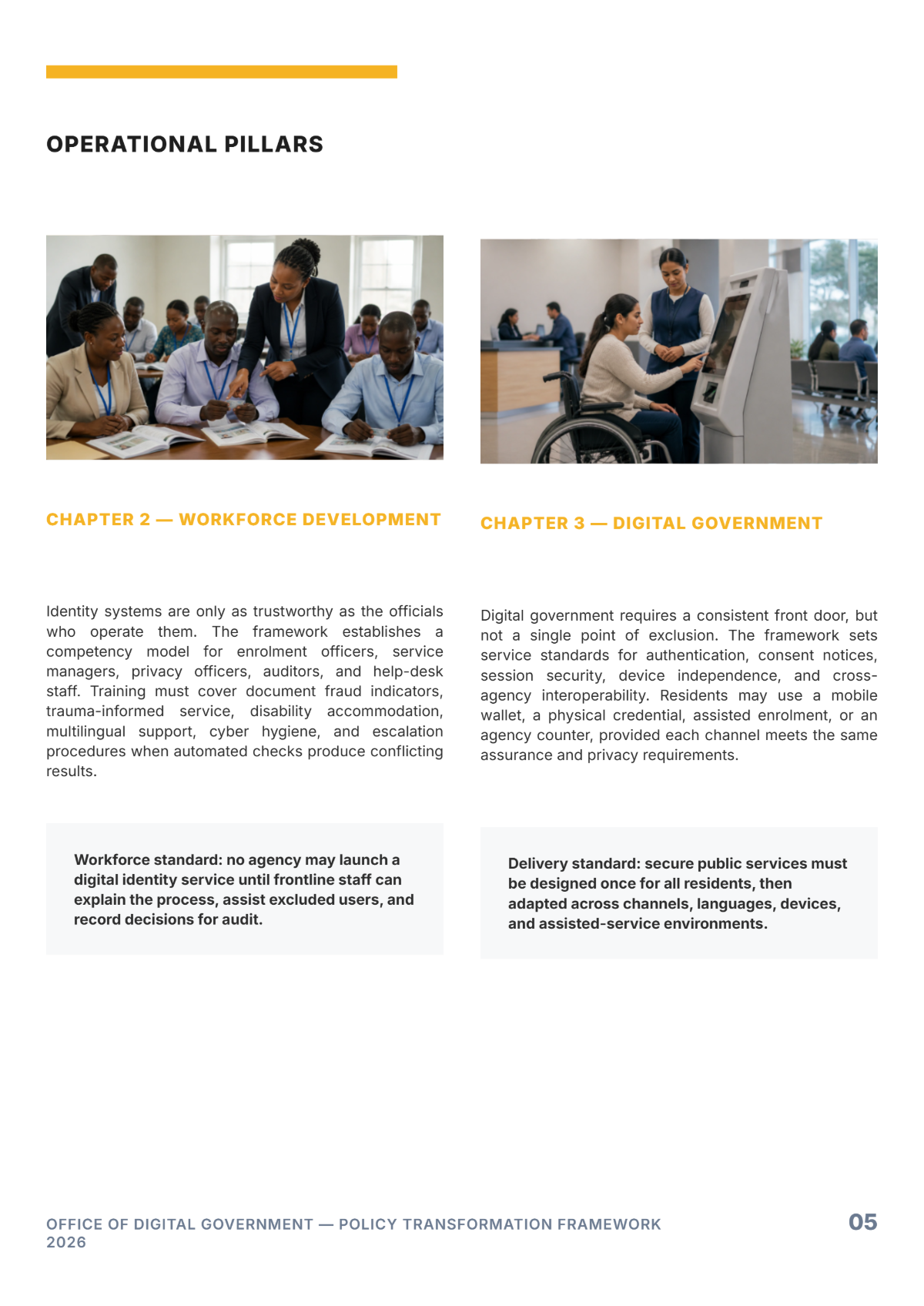 Free Government Policy White Paper Template to Edit Online