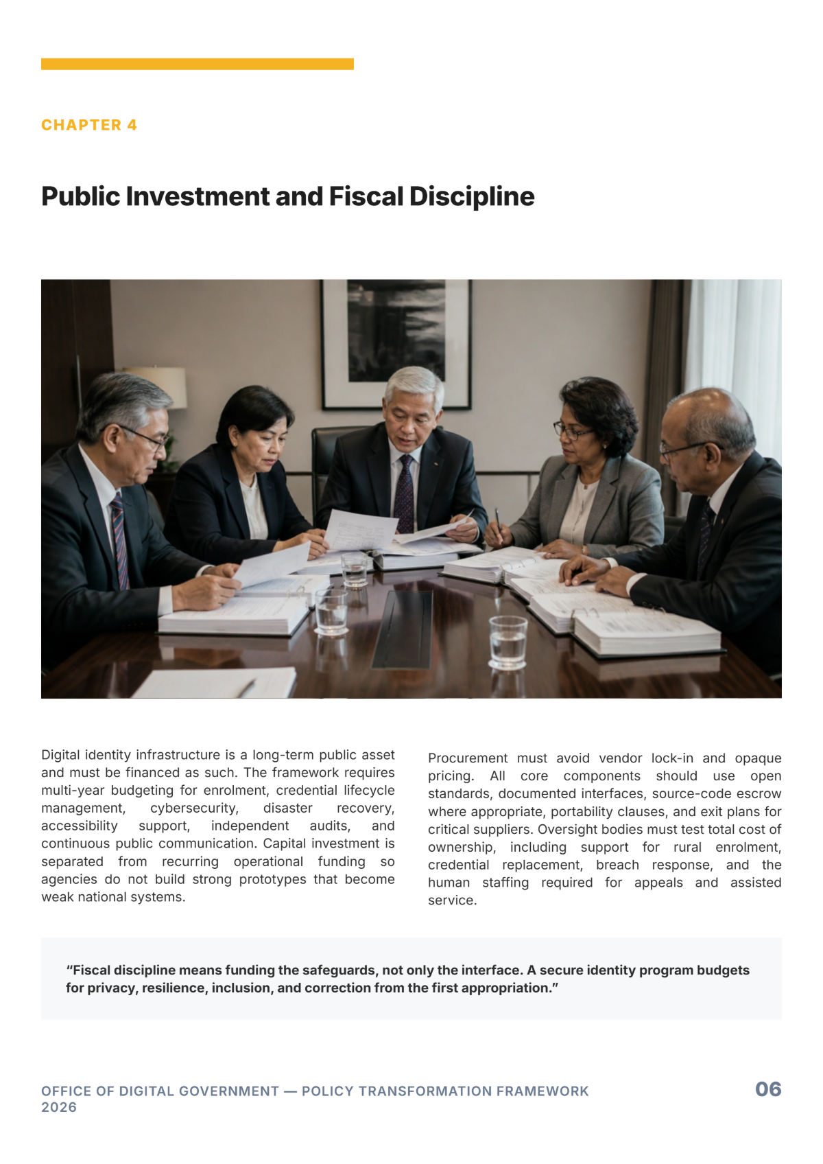 Free Government Policy White Paper Template to Edit Online