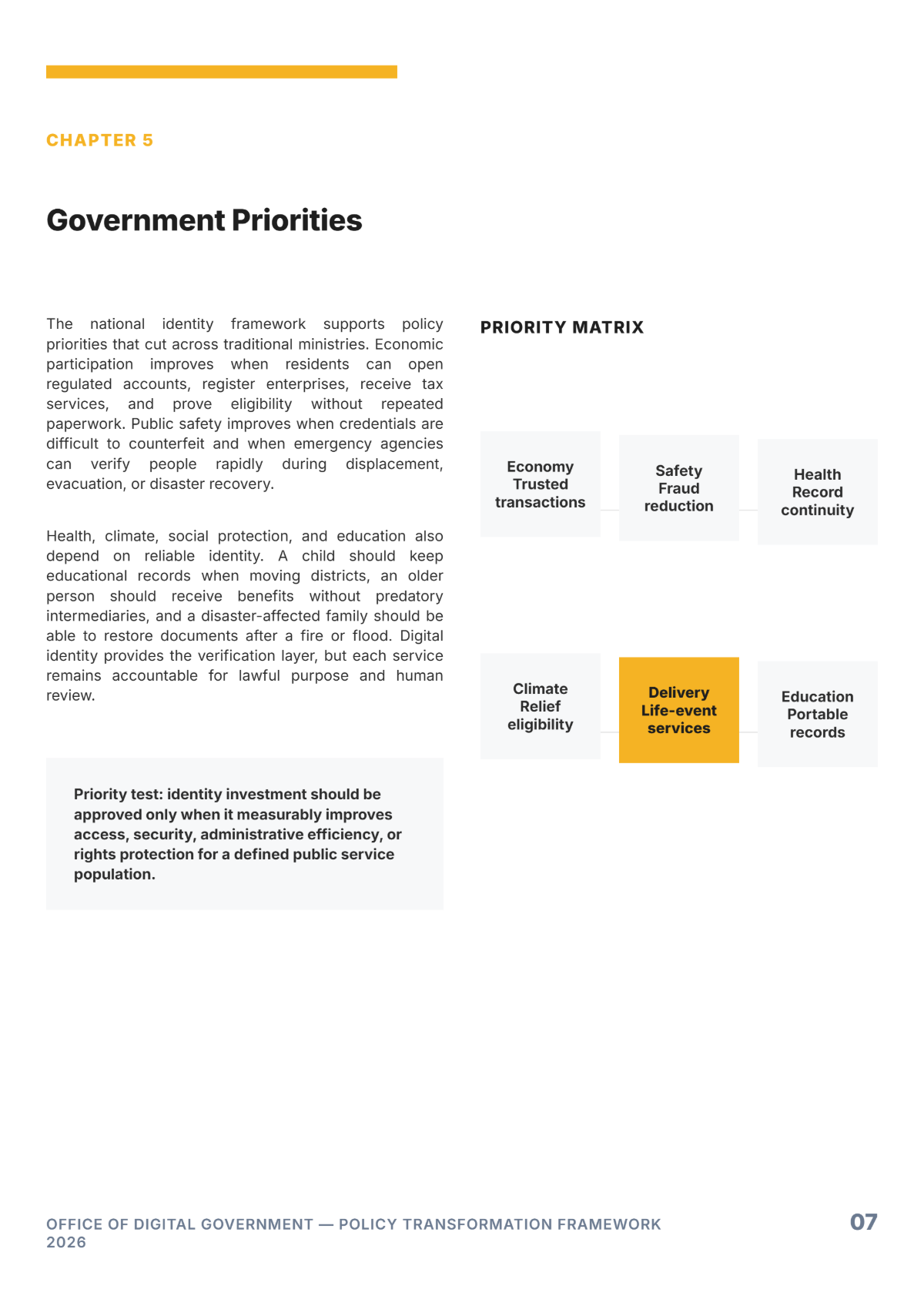Free Government Policy White Paper Template to Edit Online