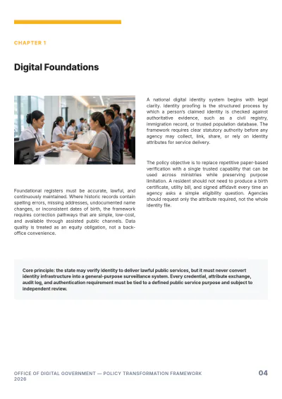 Free Government Policy White Paper Template to Edit Online