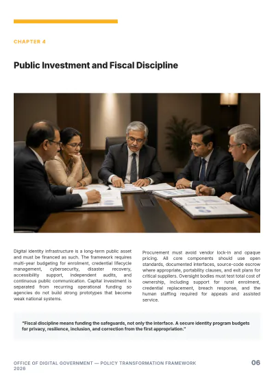 Free Government Policy White Paper Template to Edit Online