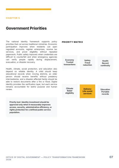 Free Government Policy White Paper Template to Edit Online