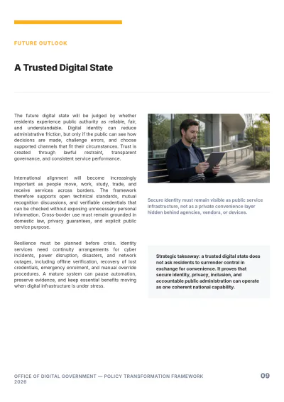 Free Government Policy White Paper Template to Edit Online