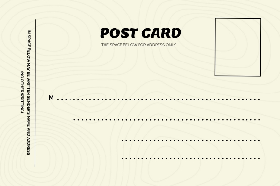 microsoft word templates postcard