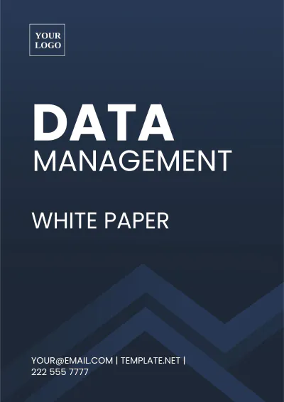 Free Data Management White Paper Template to Edit Online