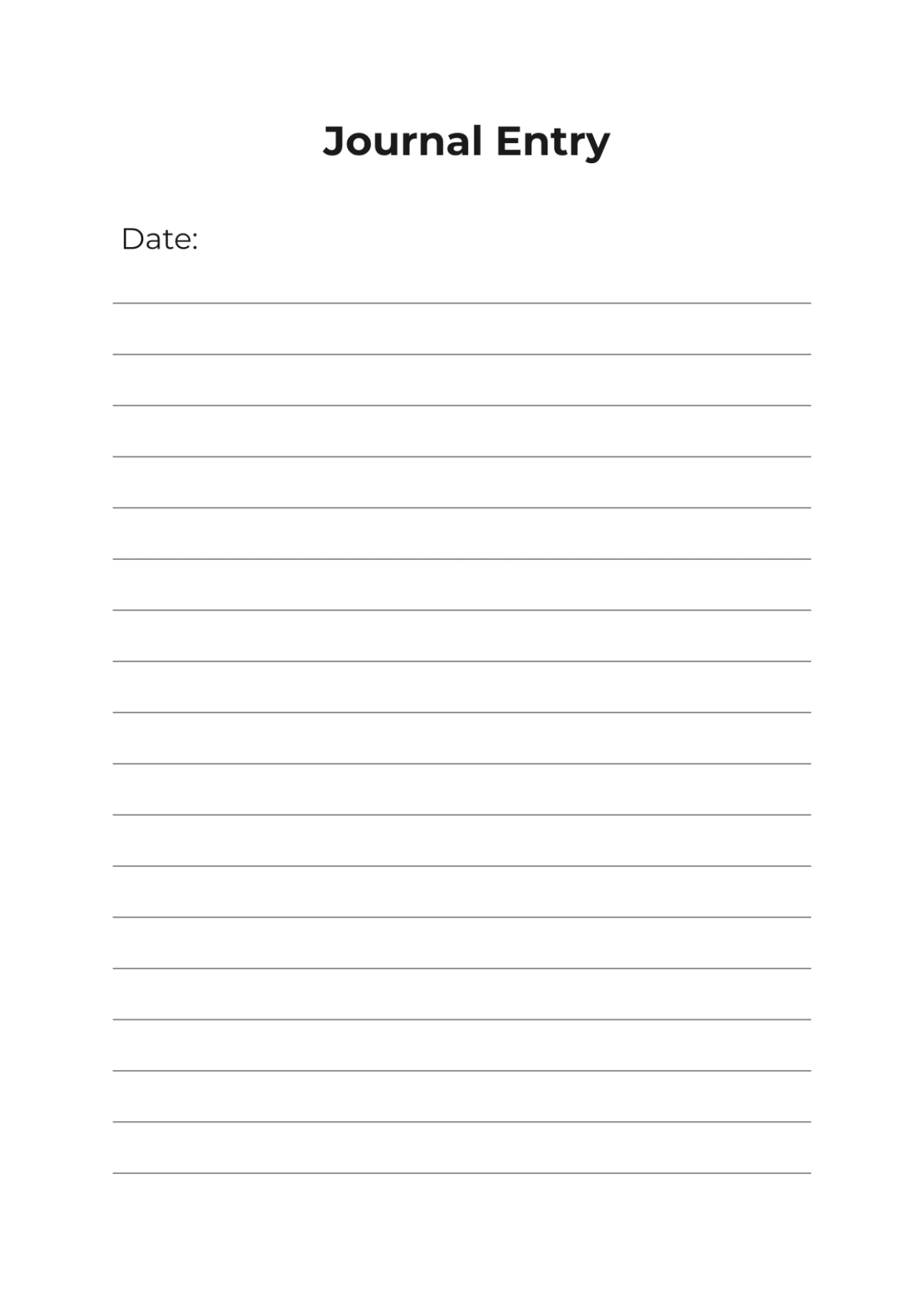 Free Elegant Notebook Journals Template to Edit Online