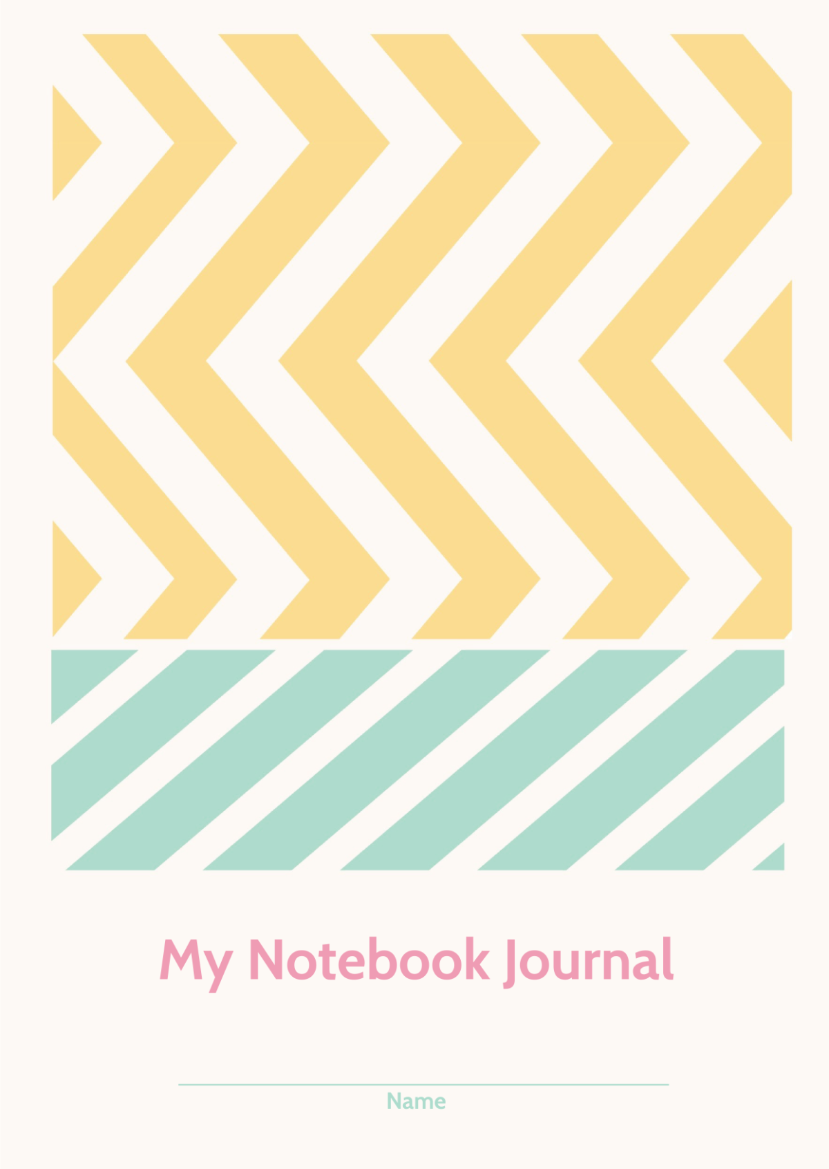 Modern Notebook Journals