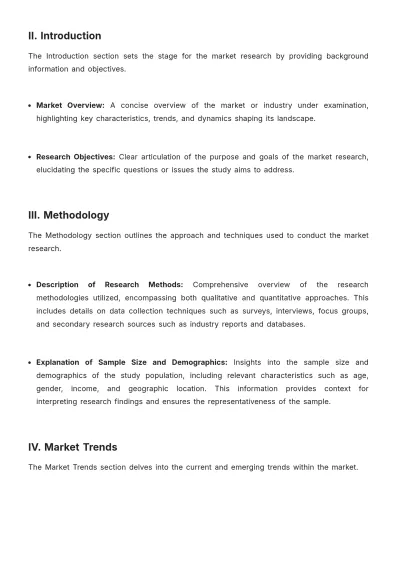 Free Market Research White Paper Template to Edit Online