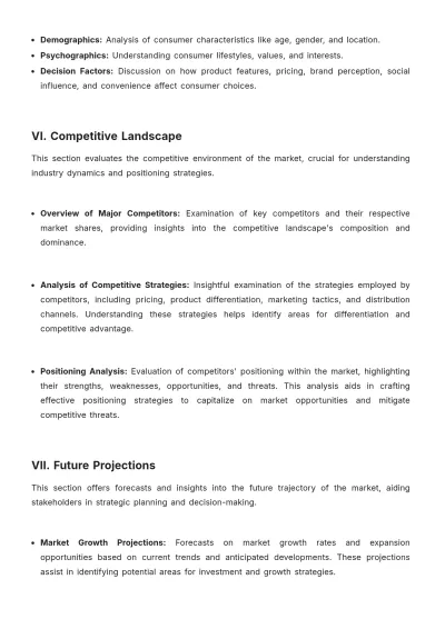 Free Market Research White Paper Template to Edit Online