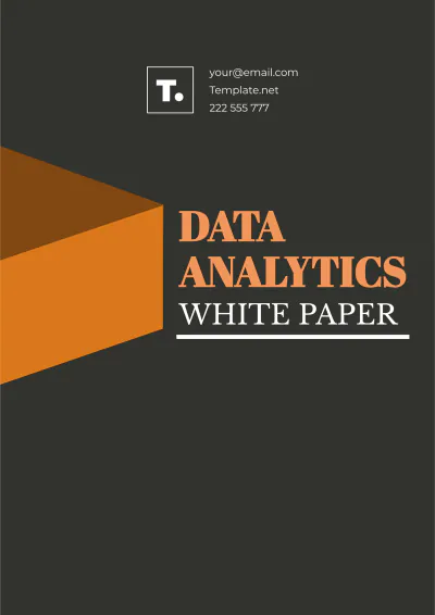 Free Data Analytics White Paper Template to Edit Online
