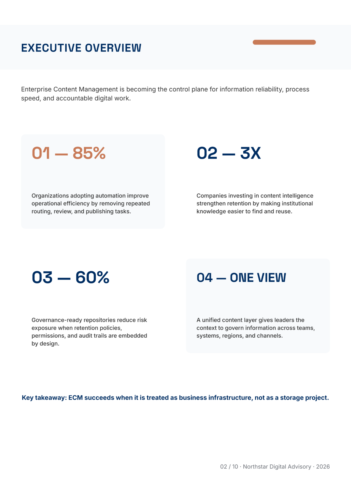 Free Content Management White Paper Template to Edit Online