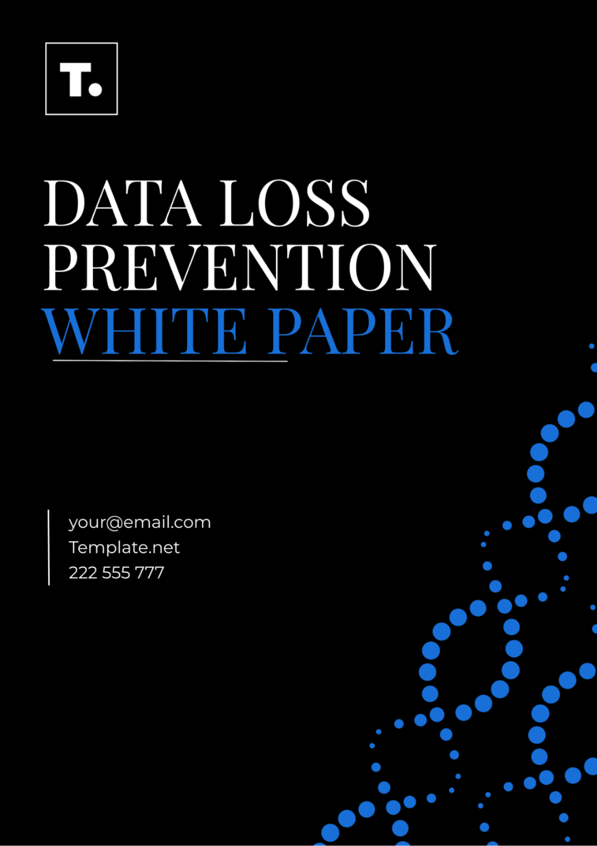 Free Data Loss Prevention White Paper Template