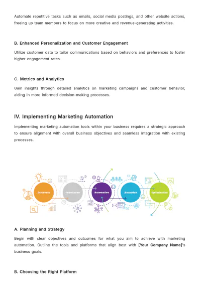 Free Marketing Automation White Paper Template to Edit Online