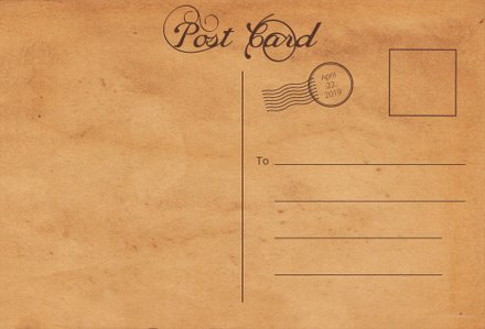 Printable Postcard Template | Free Templates