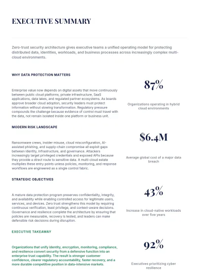 Free Data Protection White Paper Template to Edit Online