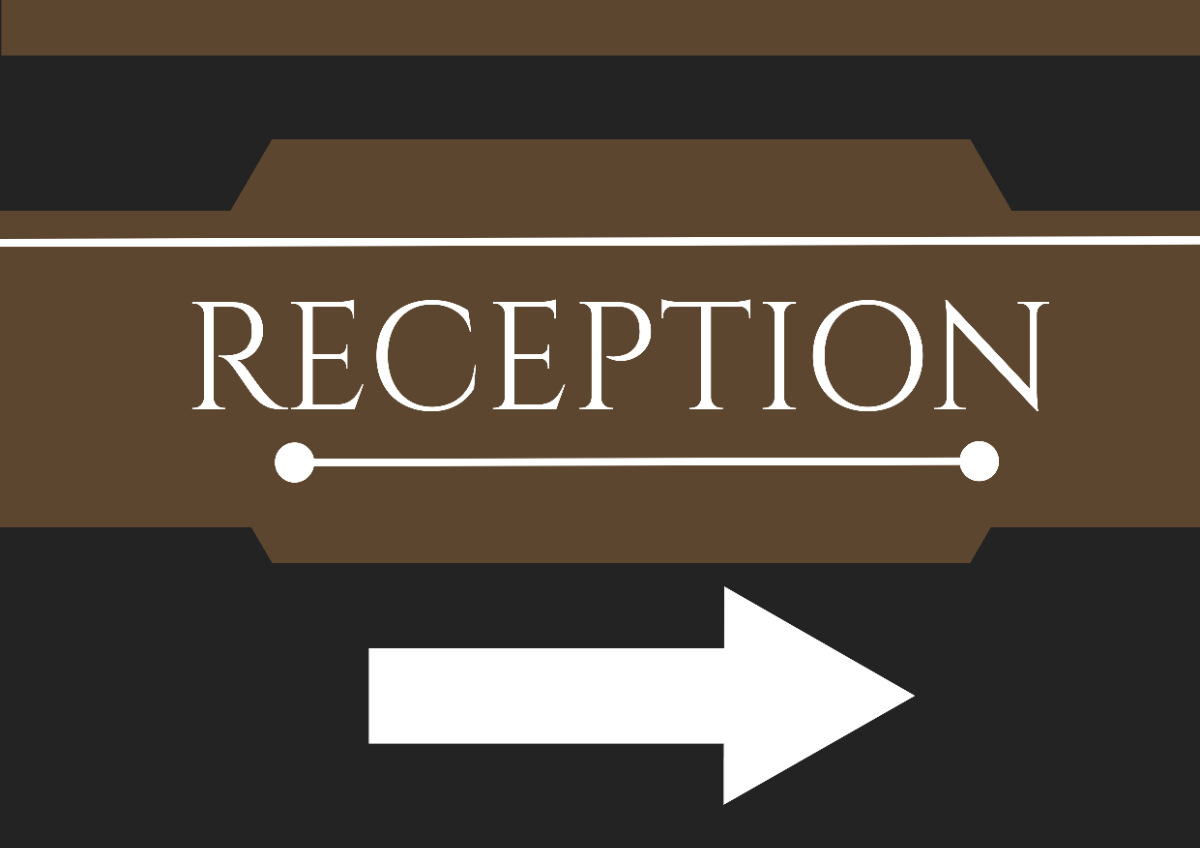 Law Firm Reception Signage Template