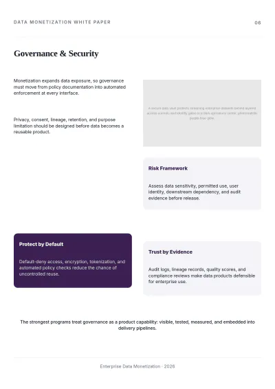 Free Data Monetization White Paper Template to Edit Online