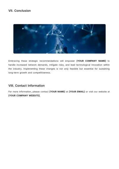 Free Network Management White Paper Template to Edit Online