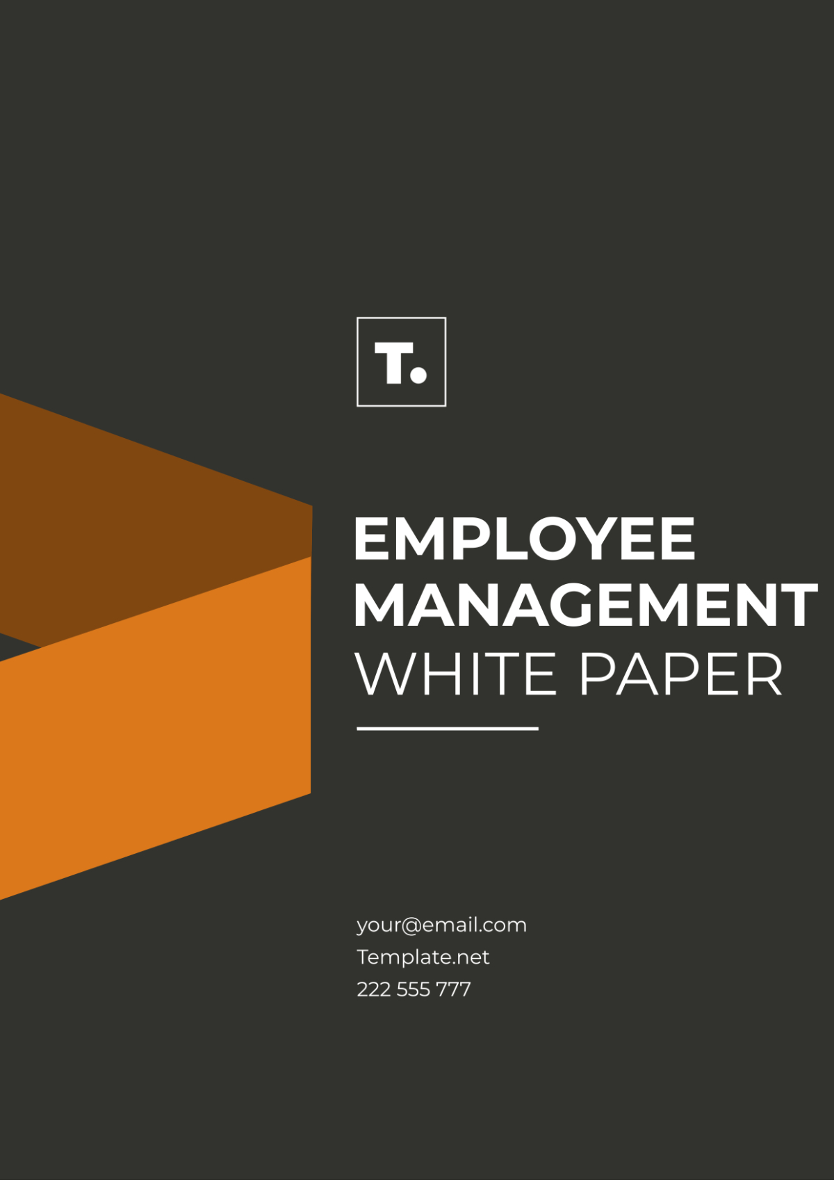 Employee Management White Paper Template