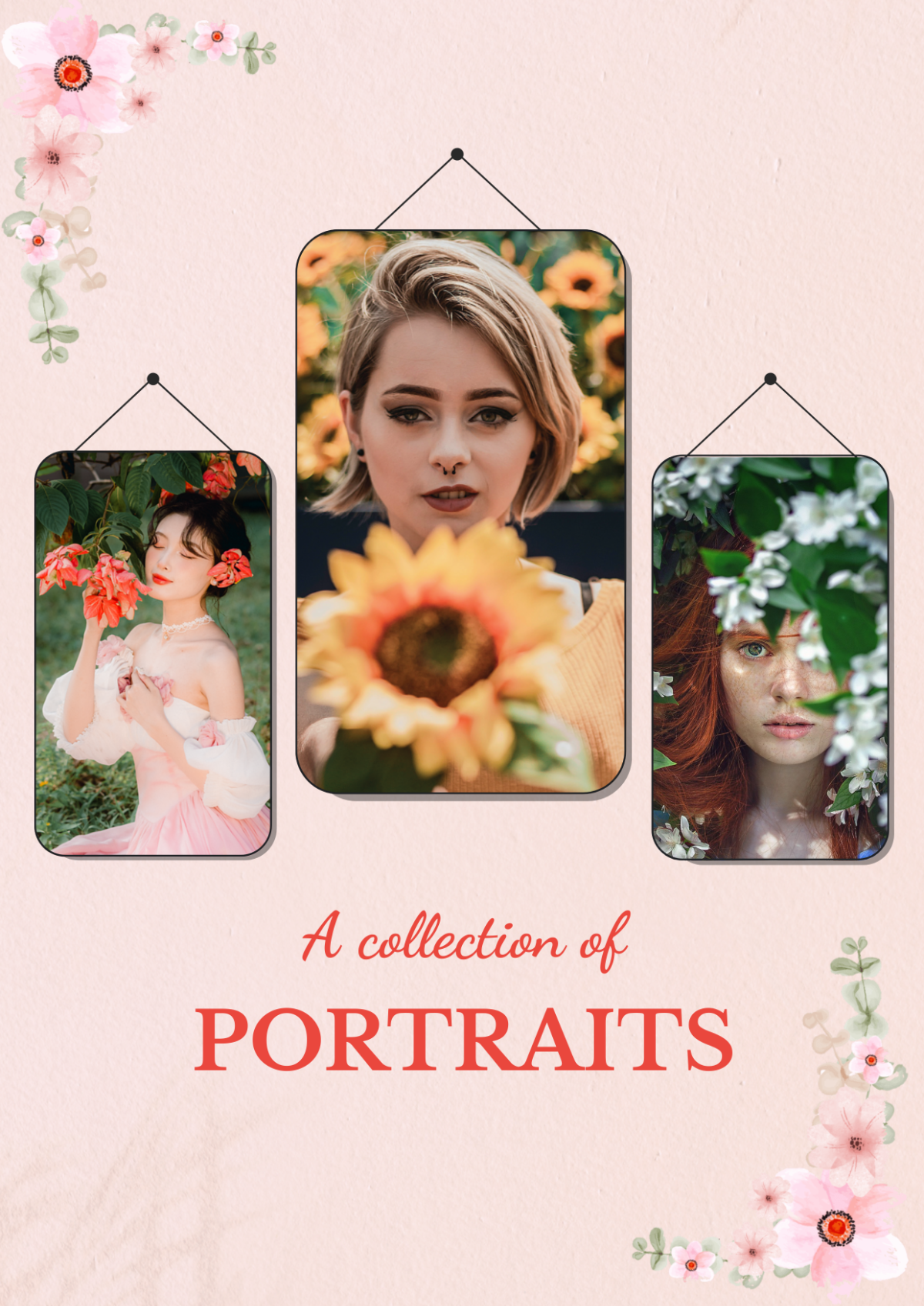 Free Portrait Collage Template