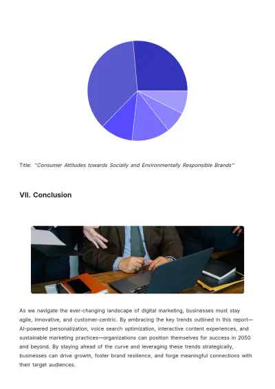 Free Digital Report White Paper Template to Edit Online