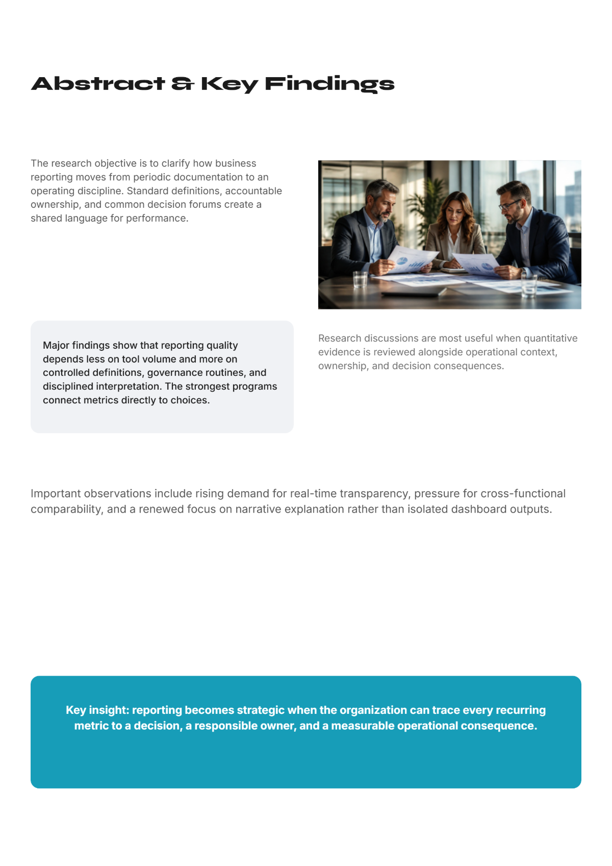 Free Business Report White Paper Template to Edit Online